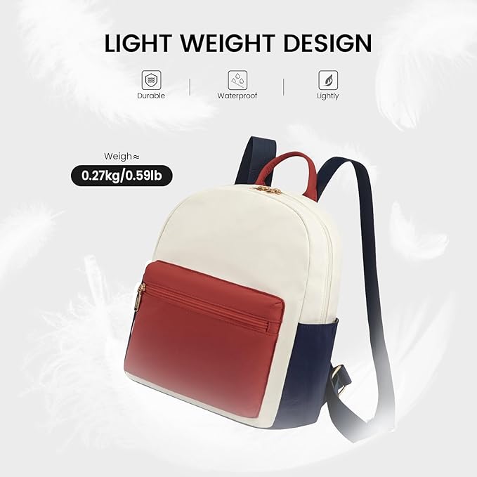 LOVEVOOK Mini Backpack for Women Light Weight Small Waterproof Backpack Purses Daily Backpack… | Light Weight