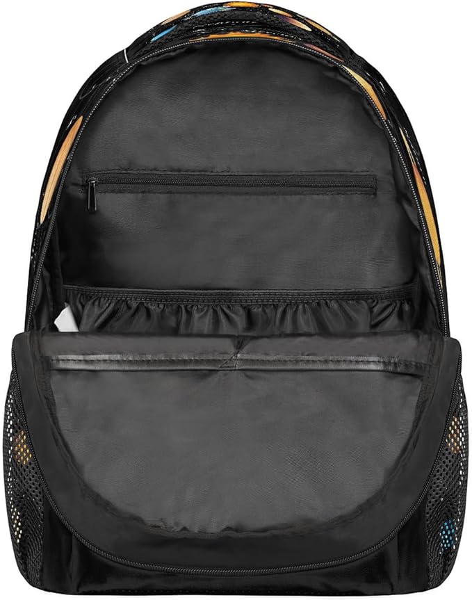 Backpacks Space Solar System School Bag Student Bookbag Adjustable Shoulder Bags Laptop Rucksack Travel Hiking Camping Daypack for Teens Girls Boys Women Men