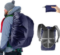 Frelaxy Waterproof Backpack Rain Cover, 10000mm Waterproof Level, Upgraded Ultra-Strong Multilayer Structure, Antislip Cross Buckle Strap, Ultralight Compact Portable, for Hiking, Camping, Traveling