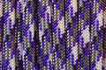 BORED? PARACORD! 550 lb Paracord – Ideal for Crafting, DIY Projects, Camping, Military & Active Outdoors – 300+ Colors – Tactical Parachute Cord Type III – Strong - Passion Purple 50 Feet