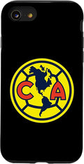 Club America Classic Crest Circle with Americas Map Case for iPhone SE (2020) / 7/8