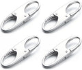 Zpsolution Zipper Clip Theft Deterrent - Backpack Zipper Lock Securing Pulls Closed, Quick Disconnect Clip - Key Holder Add-on Accessory