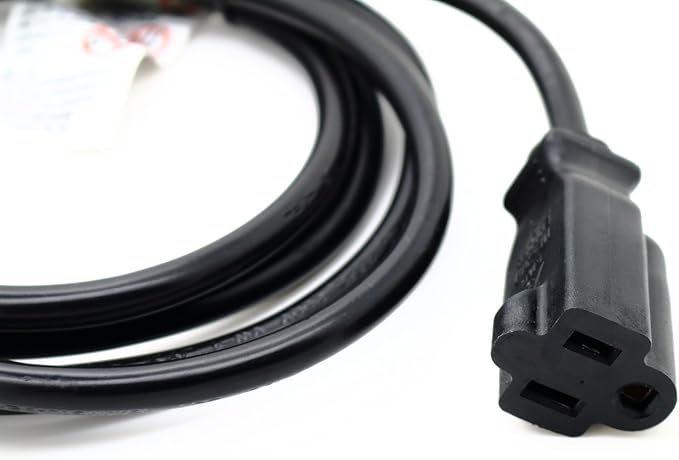 RiteAV - 6 Feet Power Extension Cord (Indoor & Outdoor Rated)