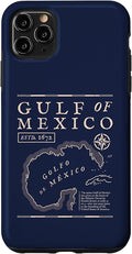 Gulf of Mexico 1672 Historic Map Case for iPhone 11 Pro Max
