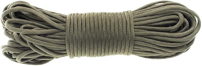 Paracord Planet Solid Color 550lb Paracord – 7 Strand Type III Nylon Cord for Indoor and Outdoor Tasks – Khaki (10 ft)