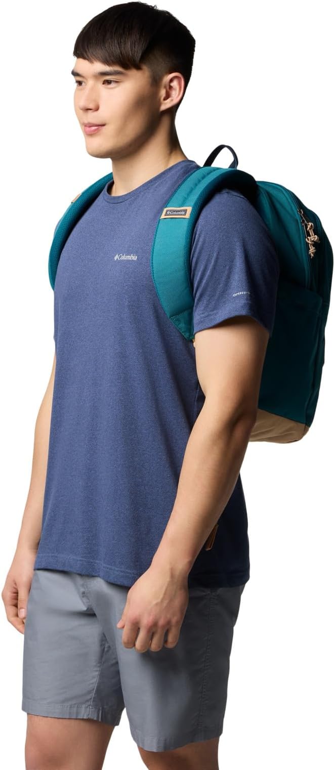 Columbia Unisex Buxton 26L Backpack, River Blue/Canoe, One Size