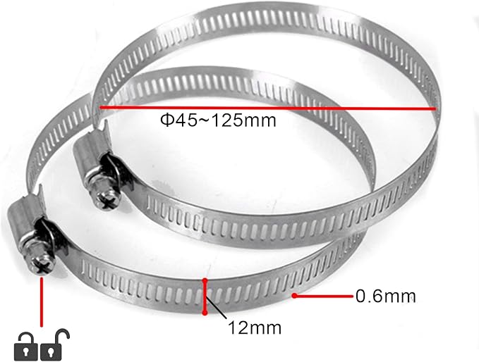 WiTi Universal Vertical Pole Mount for Security Camera, Solid Metal Bracket with Loops, Suitable for CCTV Cameras(Small Size)