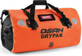 OSAH DRYPAK Waterproof Duffel Bag - Motorcycle Dry Bag Tail Bag with Large Storage Space, Waterproof Luggage Duffle Bags with Outer Mesh Zipper Pocket for Camping, Kayaking, Fishing & Traveling