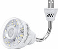 Plug in Motion Sensor Night Light Indoor, PIR Infrared Motion-Activated LED Night Light for AC Outlet,Dusk to Dawn Sensor Smartlight,360° Directional Rotating for Garage Stairway (3W 1pcs)