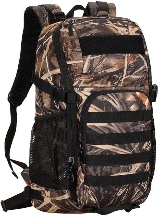 HUNTVP Tactical Backpack Military MOLLE Backpack Hunting Rucksack Gear Assault Pack 25L WR
