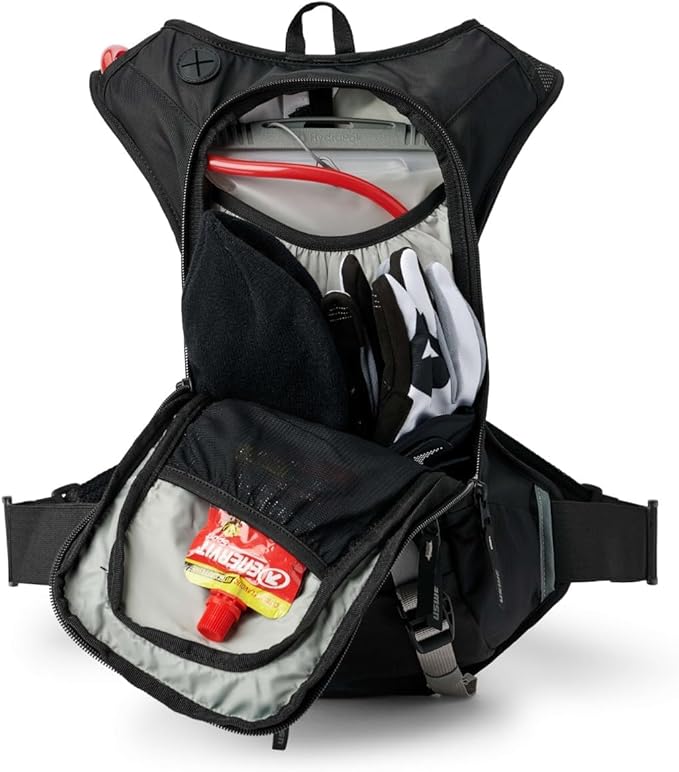 USWE Outlander Hydration Pack with Water Bladder, Hydration Backpack - Backpack for Cycling, MTB, Trail Running & More