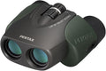Pentax UP 8-16x21 Green Binoculars (Green) Fully-Multi Coating Zoom Tripod Socket Provide