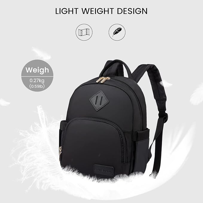 LOVEVOOK Mini Backpack for Women Light Weight Small Waterproof Backpack Purses Daily Backpack… | Light Weight