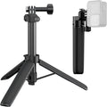 SmallRig 2-in-1 Selfie Stick Tripod, 7.1-20.5in Extendable, Support Horizontal & Vertical Shooting, for GoPro Hero 13/12/11/10/9, for DJI Osmo Nano Action 6/5 Pro/4/3, for Insta360 Ace Pro 2-5725