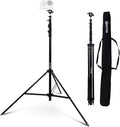 15' Outdoor Tripod Stand - Official BallerCam Accessory, Heavy-Duty Air-Cushioned Aluminum Tripod with Tilt Adapter and Quick-Release Plate for Sideline Filming