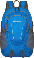 30L Large capacity Lightweight Packable Foldable Backpack，women and men Hiking backpack，Outdoors Travel Backpack (Blue)