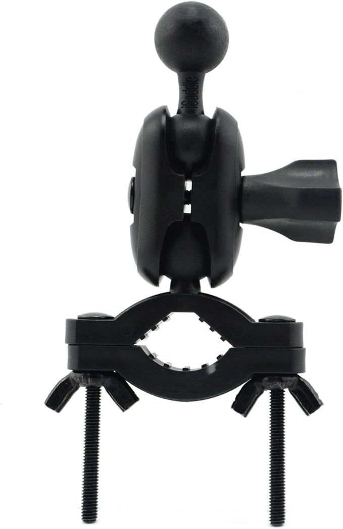 for Garmin Dash Cam Mount - Car Rearview Mirror & Handle Bar Holder for Garmin Dash Cam Mini 30/35/45/46/55/56/65W/66W/67W X110/X210/X310/Speak Plus & 17mm GPS Mount (4 Ball Head)