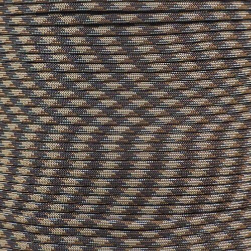 Paracord Planet 550 Paracord – Camo Colors – Ideal for Fishing Lines, Snares, Bracelets, Emergency and Survival Situations – Multiple Colors and Lengths Available