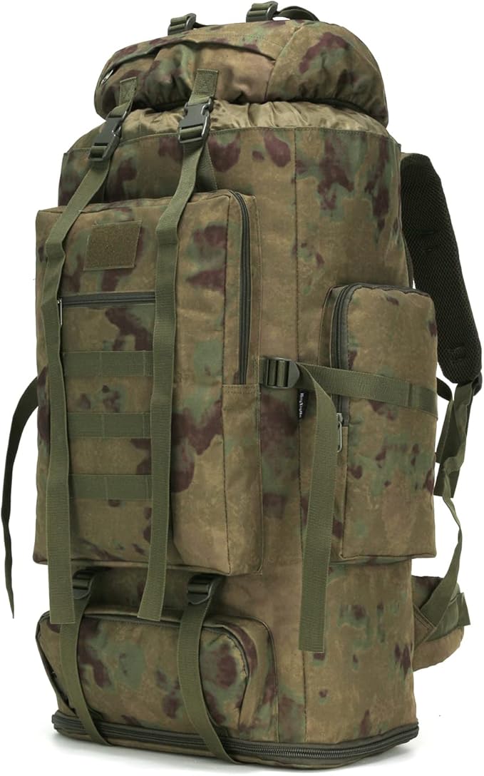 Hiking Backpack for Men 70L/100L Camping Backpack Military Rucksack Molle 3 Days Assault Pack for Climbing | Camping Backpack, 3 Days Assault Pack, for Climbing
