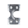 Rope & Cord Metal Clips for Rope, Cord, String – Heavy Duty Zinc Plated Double Rope Clamps – 1-Inch (5 Pack)