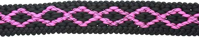 Ten Point Gear® 550 Paracord Guitar Strap - Full Grain Leather Ends for Music Playing Comfort, Stability, and Durability.