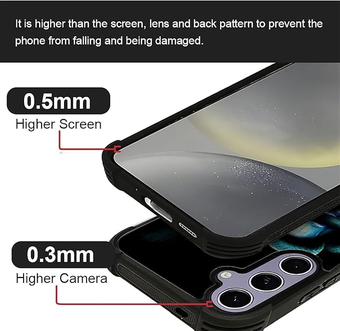 for Samsung Galaxy S24 S25 Case, Skeleton Winding Snake Pattern Graphic Design Girl Boy Soft Silicone Hard Acrylic Shock Protection for Samsung Galaxy S24 S25