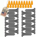 PetsTEK 20 Pack Direct Bury Waterproof Wire Splice Kit, Wire Nut Electrical Connectors for Wire Break Repair, Compatible with PetSafe, SportDog, Dogtra In-Ground Dog Fence Systems, Made in USA