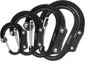 GEAR AID HEROCLIP 360° Swivel Carabiner Gear Clip and Hook (Medium) for Camping, Backpack, Suitcases and Garage Organization