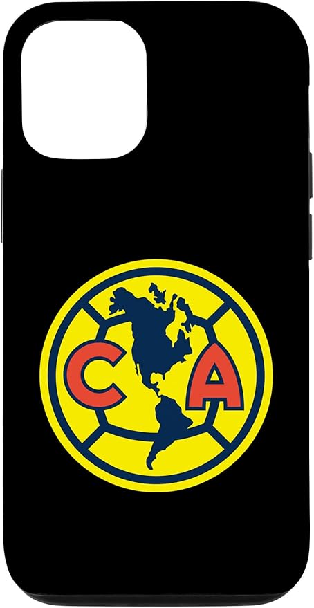 Club America Classic Crest Circle with Americas Map Case for iPhone 12/12 Pro