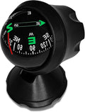 Compass for Car, Automotive Dashboard Accessories Car Compass Ball with Bottom Stick for Car Boat Jeep Off Road to Find Direction, Auto Compass Navigation Hiking Direction Pointing Guidance