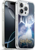 Head Case Designs Officially Licensed Harry Potter Stag Patronus Prisoner of Azkaban II Gel Case [Military Grade Protection] Compatible with Apple iPhone 16 Pro and Compatible with MagSafe