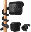 delilyn Flexible Twist Mount for All-New Blink Outdoor 4 (4th Gen) & Blink Outdoor (3rd Gen), Weatherproof Protective Housing with Charging Cutout and Gooseneck Mount for Blink Camera