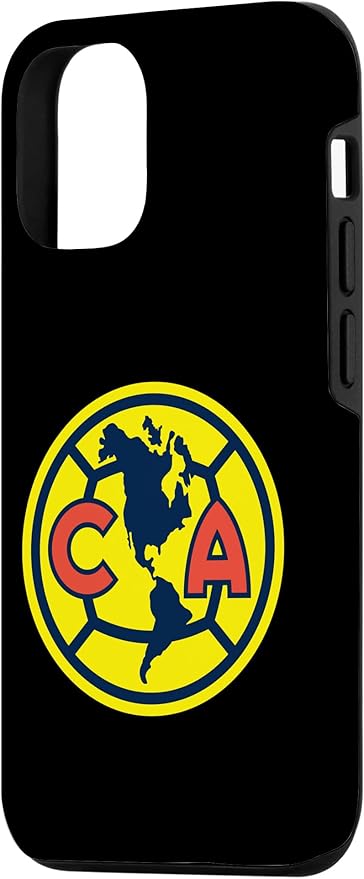 Club America Classic Crest Circle with Americas Map Case for iPhone 12/12 Pro