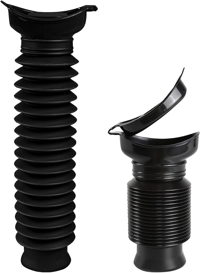 Pee Bottles for Men, Portable Urinal for Men, Collapsible Urine Bottle 750ML, Car Urinals for Men and Women, Emergency Urinal Shrinkable Pocket Toilet for Travel, Camping, Traffic Jam, Road Trips
