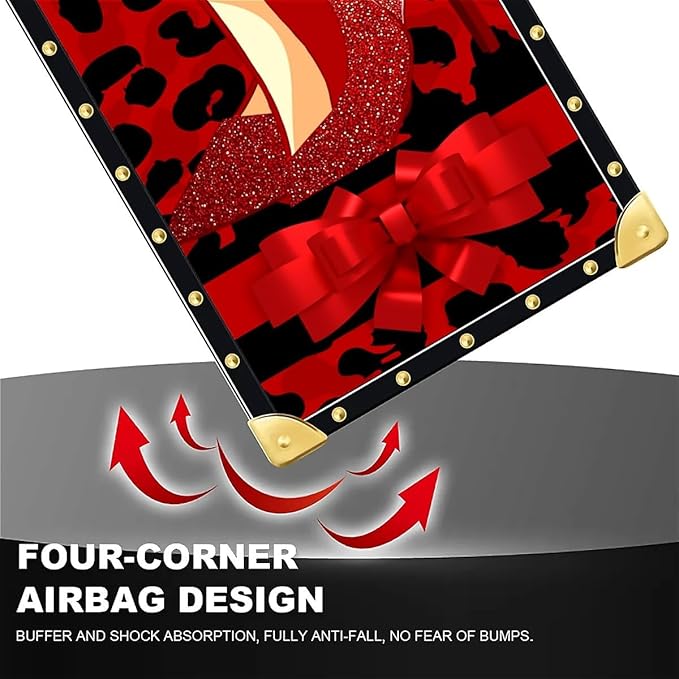 for iPhone 17 Case Luxury Golden Decoration for Girl Women Soft TPU Shockproof Protective Hard PC Back for iPhone 17 Crazy Pattern Elegant High Heels