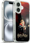Head Case Designs Officially Licensed Harry Potter Harry Portrait Prisoner of Azkaban II Gel Case [Military Grade Protection] Compatible with Apple iPhone 16 and Compatible with MagSafe