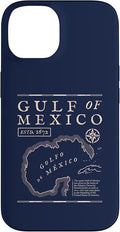 Gulf of Mexico 1672 Historic Map Case for iPhone 14