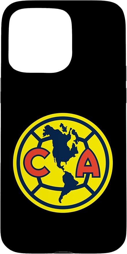 Club America Classic Crest Circle with Americas Map Case for iPhone 15 Pro Max