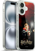 Head Case Designs Officially Licensed Harry Potter Harry Portrait Prisoner of Azkaban II Gel Case [Military Grade Protection] Compatible with Apple iPhone 16 Plus and Compatible with MagSafe