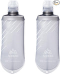 TRIWONDER Water Bottles TPU Soft Flasks Collapsible Running Flasks for Hydration Pack Backpack Hiking Cycling (170ml/5.75oz - Pack of 2)