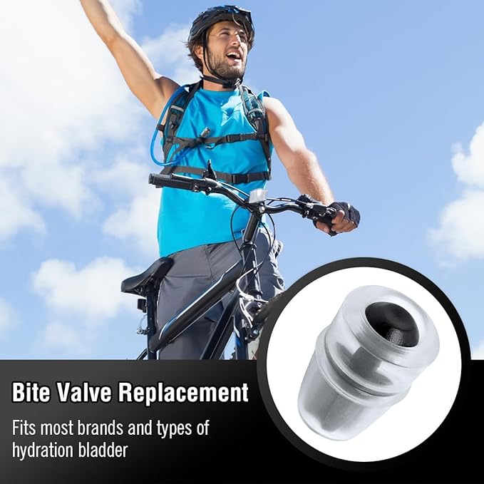 Bite Valve ON-Off Switch Tube Nozzle Replacement for Hydration Bladder