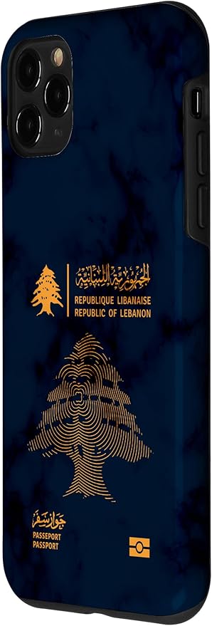 Lebanon,Lebanon Passport,Lebanon Flag,Lebanon map. Case for iPhone 11 Pro
