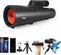 BIJIA 12x52 ED Monocular Telescope with Tripod & Phone Adapter – BAK4 Prism, Fully Multi-Coated Lens, Waterproof High Power Scope for Bird Watching, Hunting & Travel