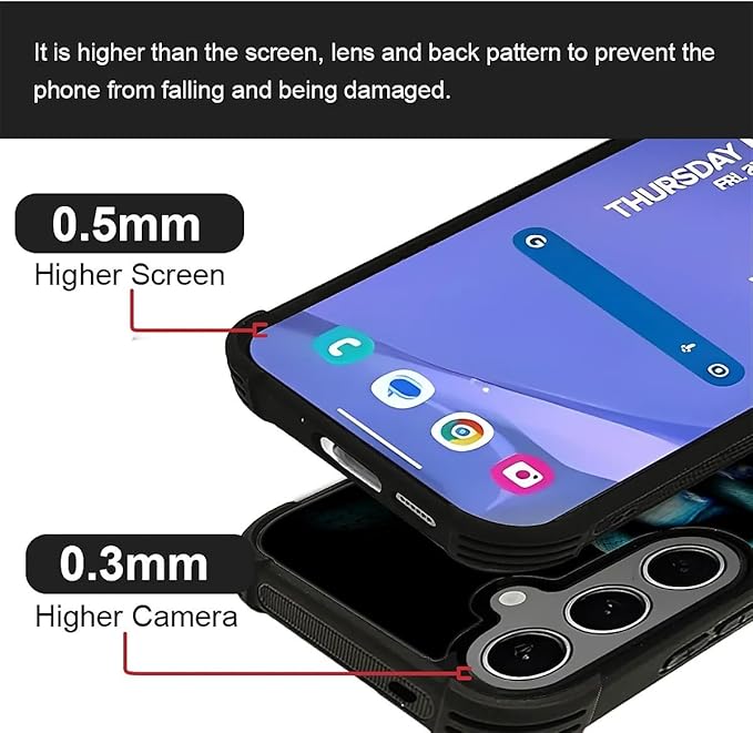 for Samsung Galaxy S24 S25 Plus Case, Skeleton Winding Snake Pattern Graphic Design Girl Boy Soft Silicone Hard Acrylic Shock Protection for Samsung Galaxy S24 S25 Plus