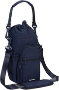 sportsnew Water Bottle Holder with Strap 32oz 40oz Insulated Water Bottle Carrier Sling Bag with Phone Pocket Crossbody