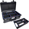 LAFENLIN UPGRADE DIY Divider System for Pelican 1535 Case, Customizable Organizer with U-Clips & Red Pull Tabs, Secure Foam Inserts for Tools, Camera, Medical, Tactical Gear (Case NOT Included)
