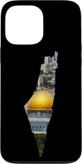 Palestinian Map Al Aqsa Jerusalem in Palestine Case for iPhone 13 Pro Max
