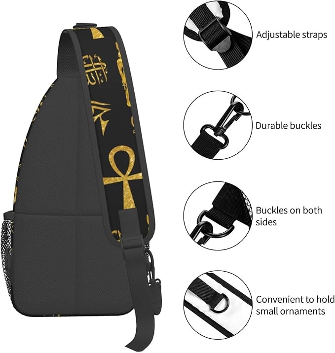 Sling Backpack For Men Hiking Daypack Crossbody Shoulder Bag Travel Chest Pack | Hiking, Travel