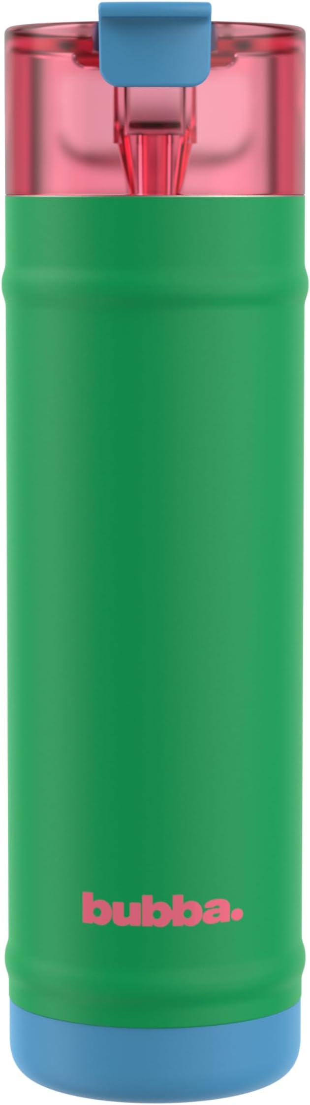 bubba 24 oz Dualsip Insulated Stainless Steel Water Bottle with Straw - Reusable, Leakproof, Lightweight, Dishwasher Safe, Lead-Free and BPA-Free, Fresh Serve
