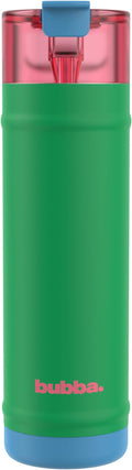 bubba 24 oz Dualsip Insulated Stainless Steel Water Bottle with Straw - Reusable, Leakproof, Lightweight, Dishwasher Safe, Lead-Free and BPA-Free, Fresh Serve